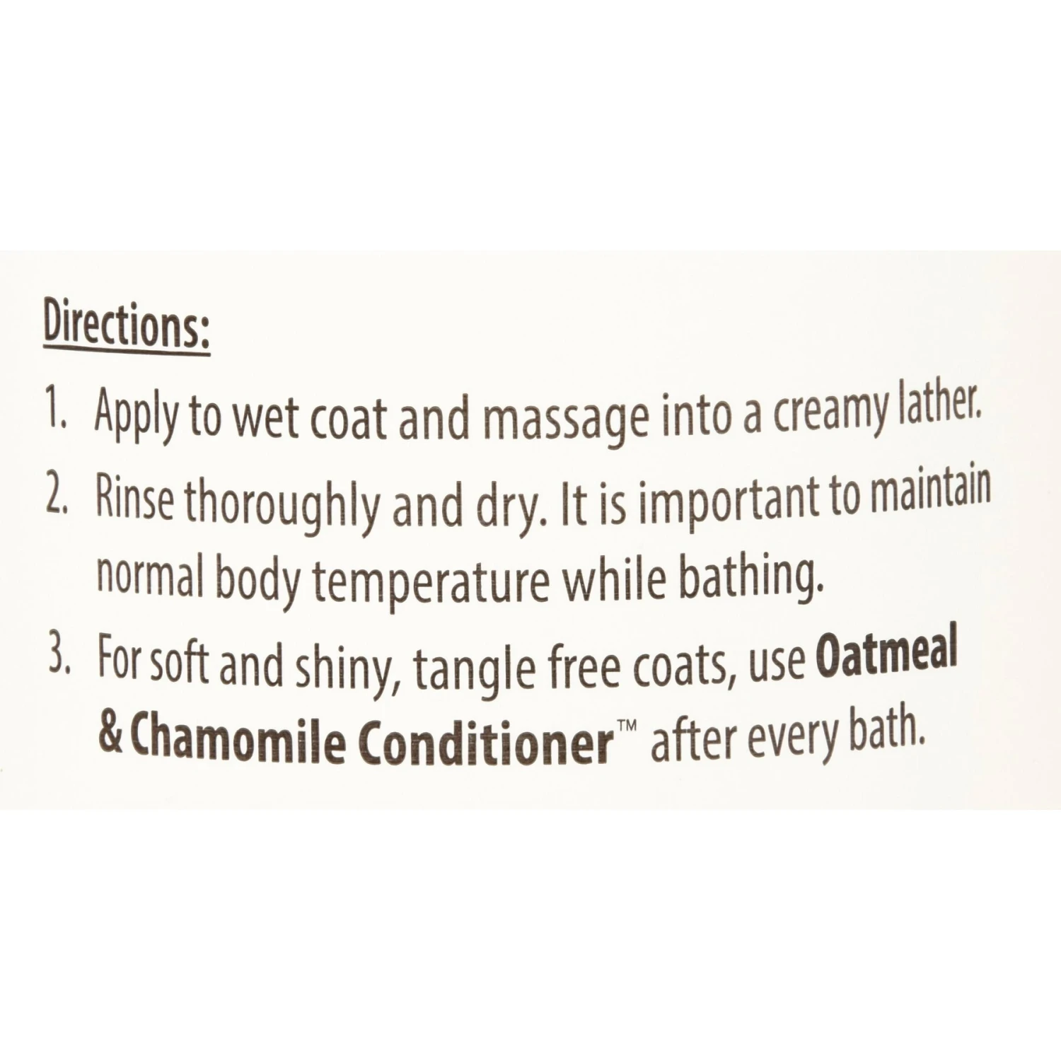 Natural Chemistry Natural Oatmeal & Chamomile Shampoo For Dogs - Image 5