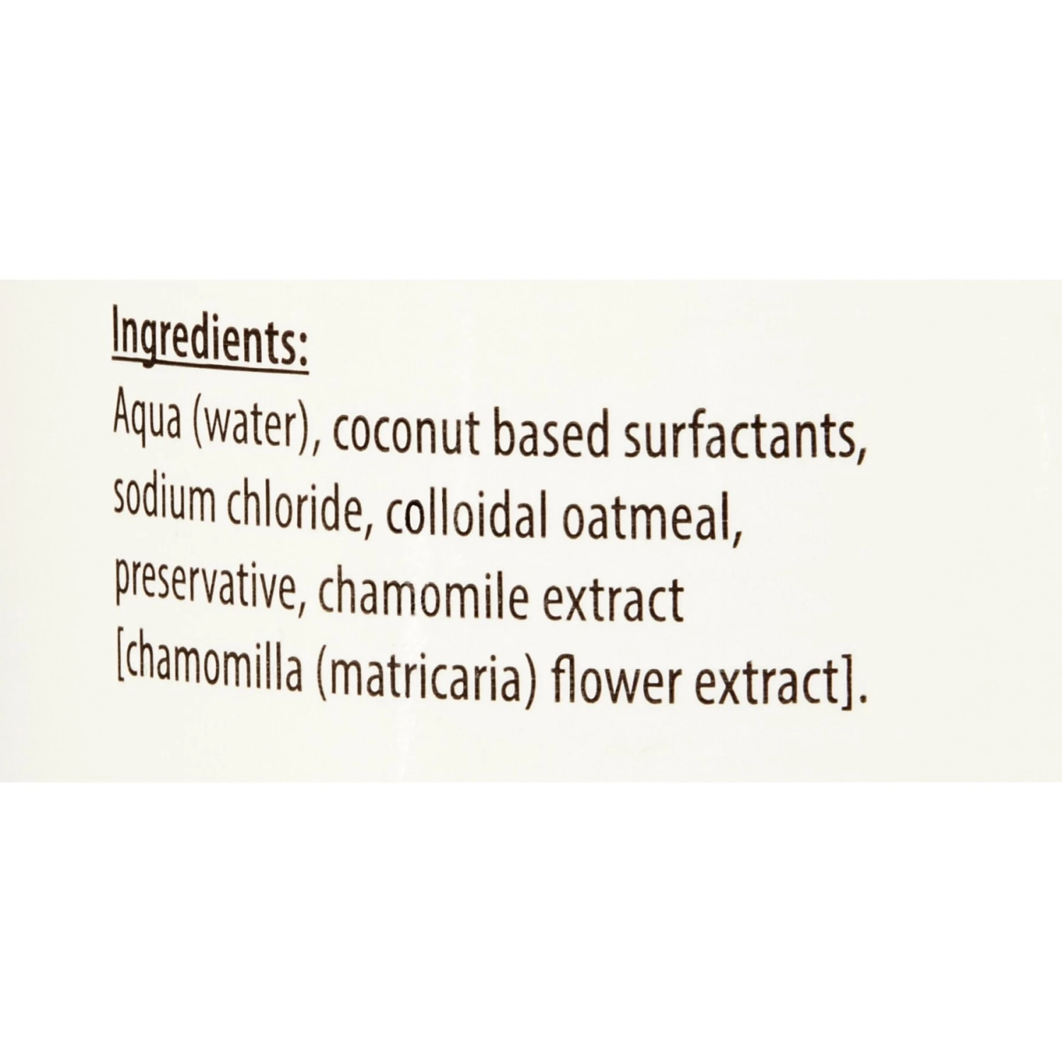 Natural Chemistry Natural Oatmeal & Chamomile Shampoo For Dogs - Image 6