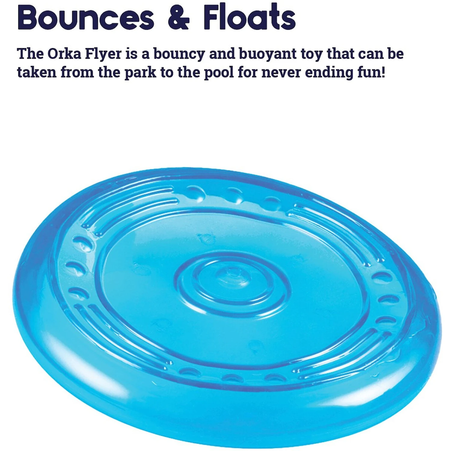 Petstages Orka Flyer Tough Dog Toy - Image 4