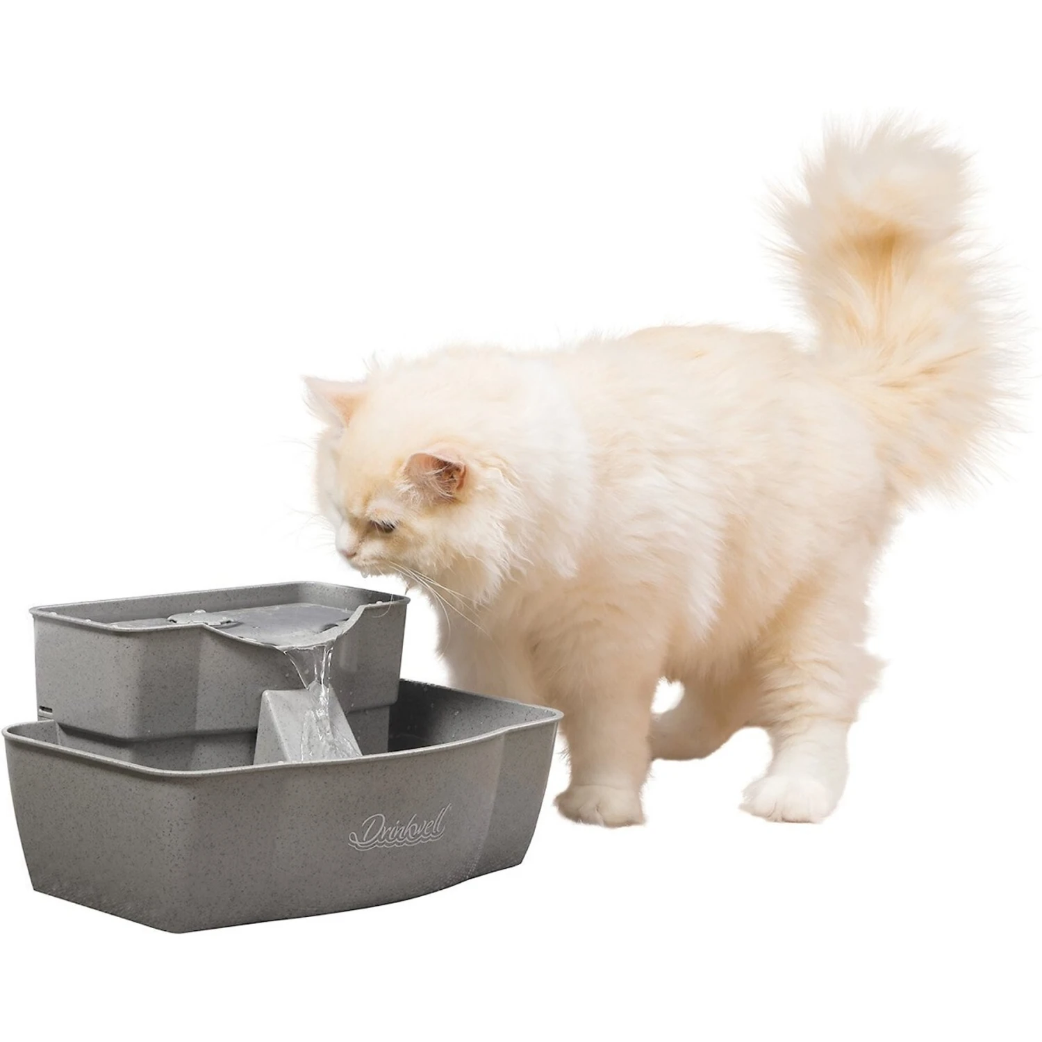 PetSafe Drinkwell Multi-Tier Plastic Dog & Cat Fountain