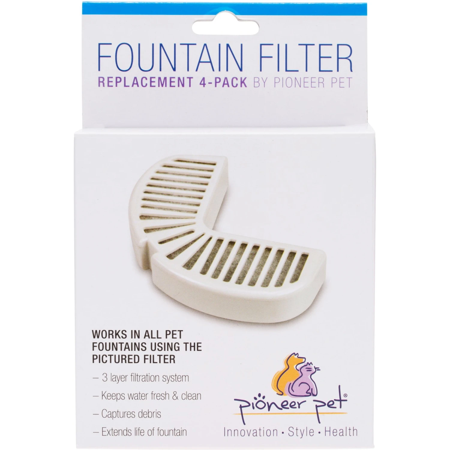 Pioneer Pet Replacement Filters For Ceramic & Stainless Steel Fountains - Image 2