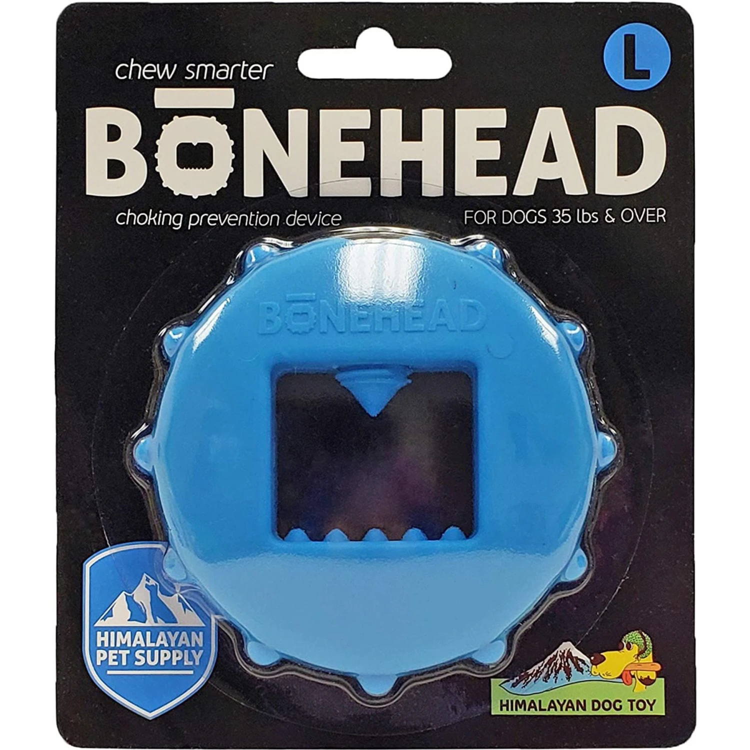 Himalayan Pet Supply Bonehead Chew Guardian Chew Smarter & Longer Dog Toy