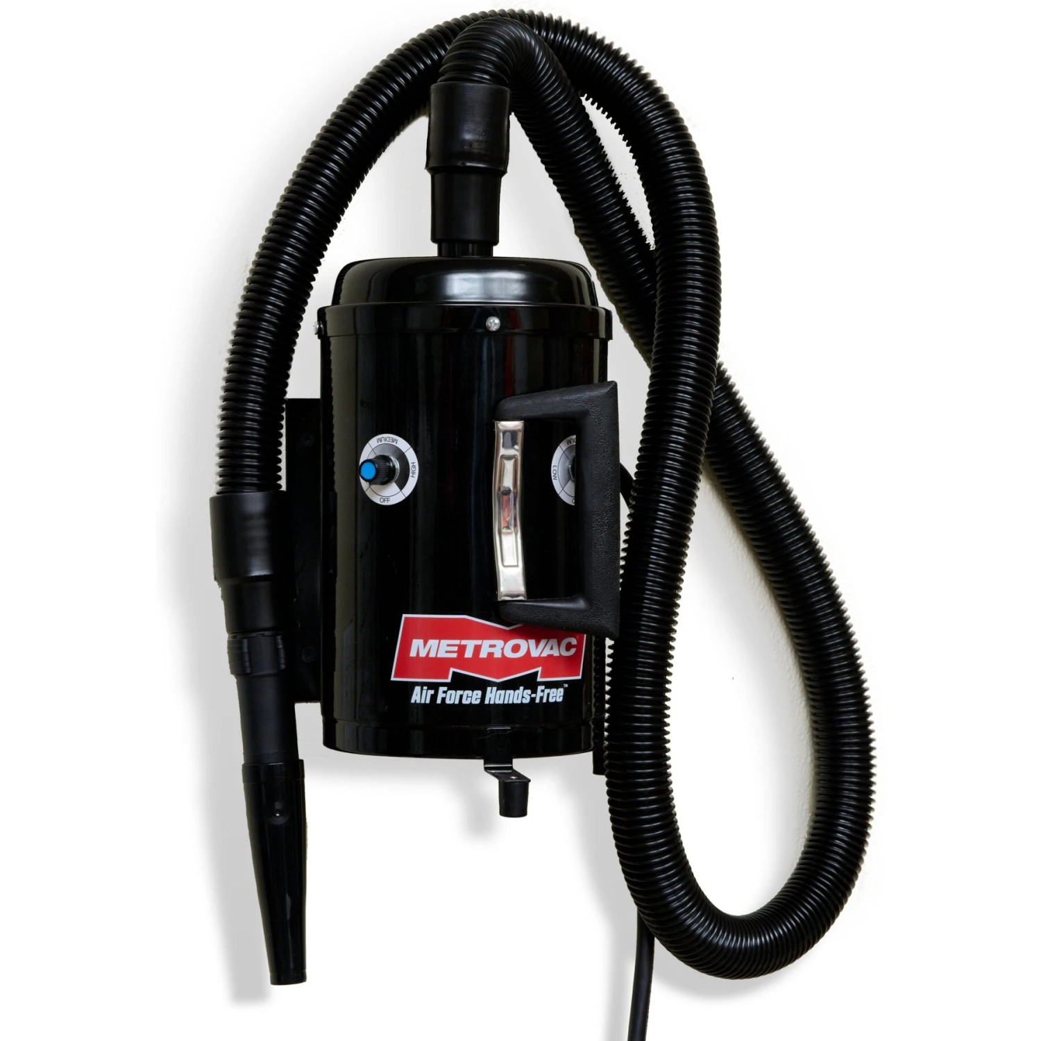 MetroVac Air Force Handsfree Pet Dryer, Black
