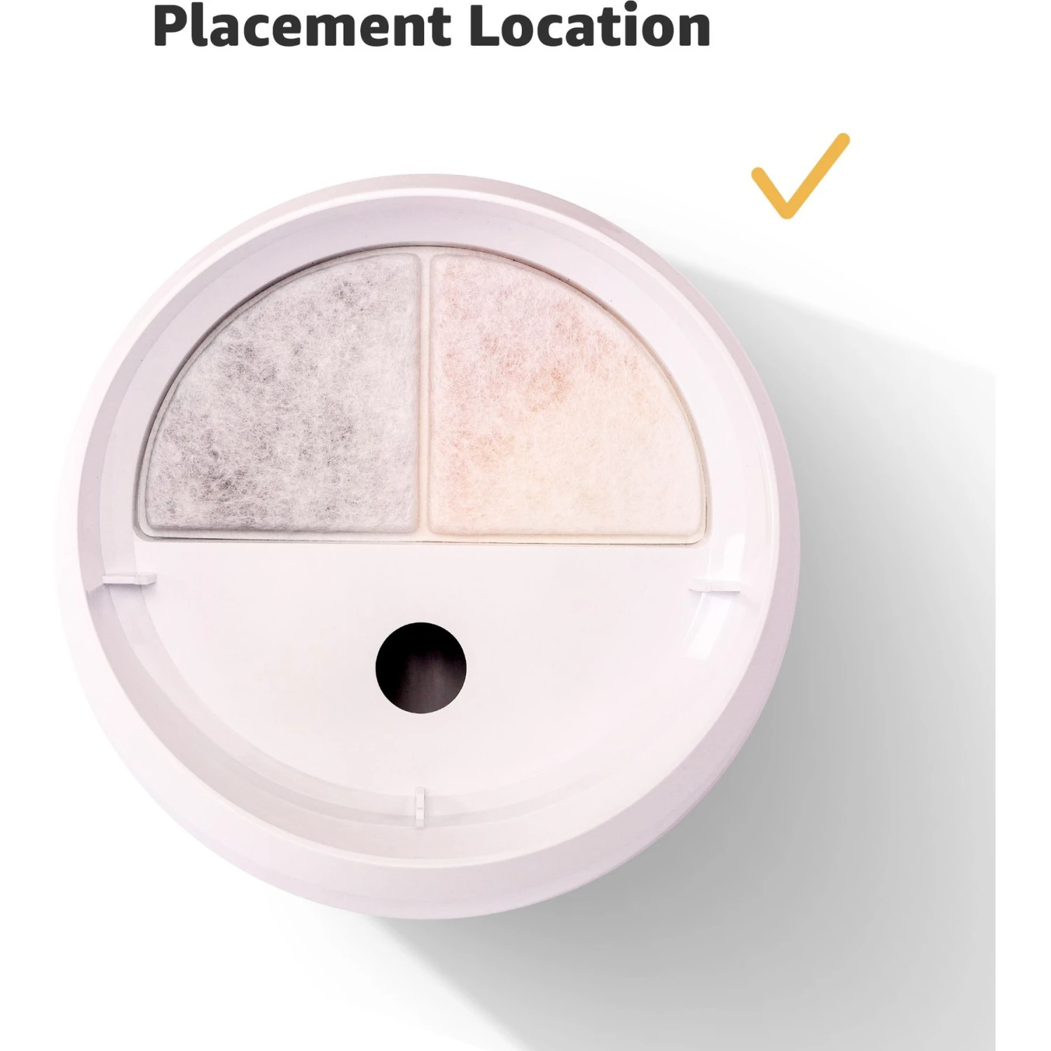 Petdiary Spaceship Water Fountain Replacement Filters, 6 Count - Image 4