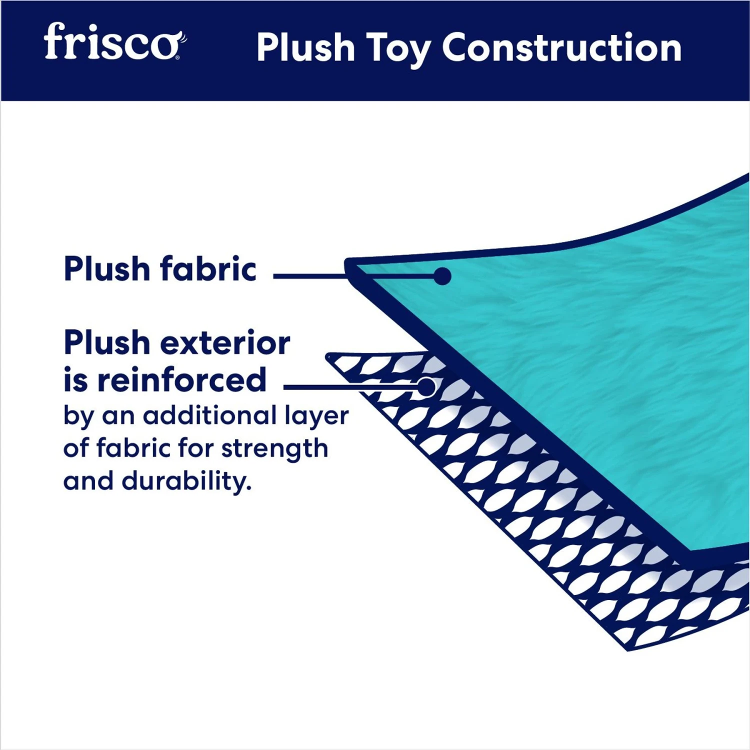 Frisco Halloween Magical Spider Plush With Rope Squeaky Dog Toy - Image 3