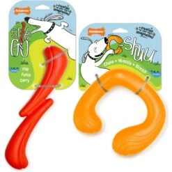 Nylabone Creative Play Stik-GO & C-Shuu Interactive Dog Toy Bundle