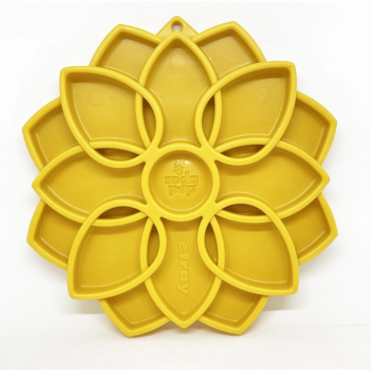 SodaPup Mandala Shallow Slow Dog Feeder, Large