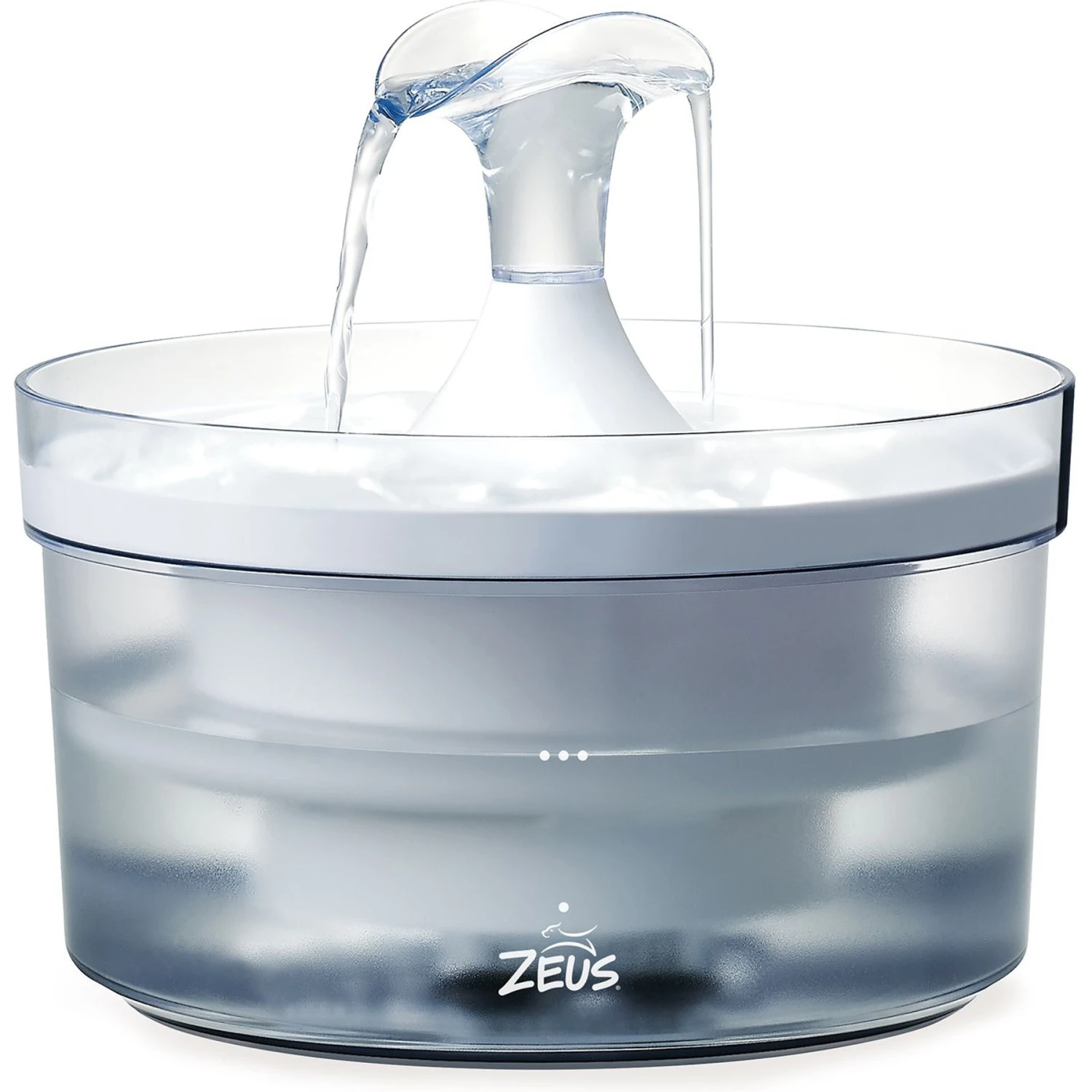 Zeus Fresh & Clear Waterfall Spout Dog Fountain