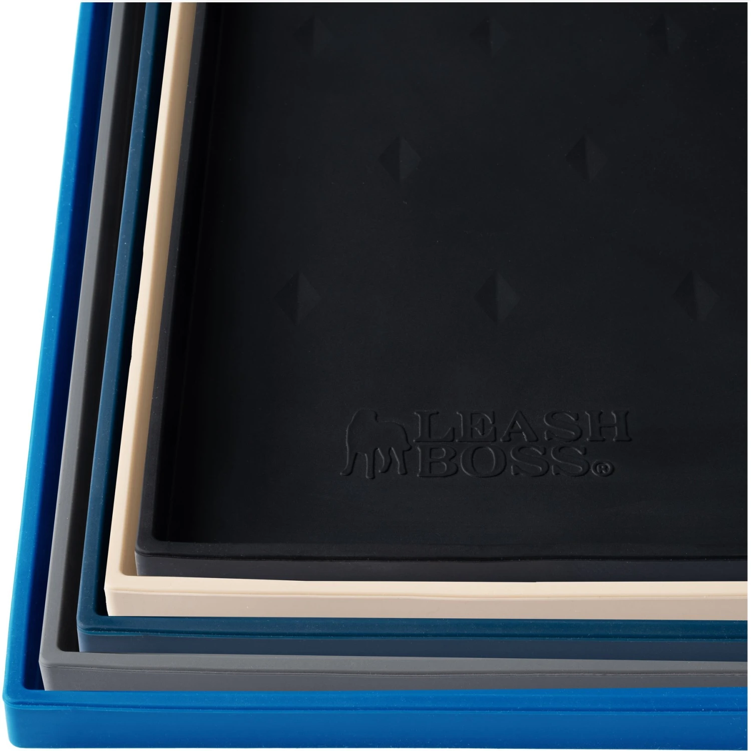 Leashboss Splash Tall Lip Dog Food Mat