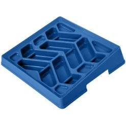 Leashboss Flat Face Slow Feeder Dog Bowl, Small/Medium