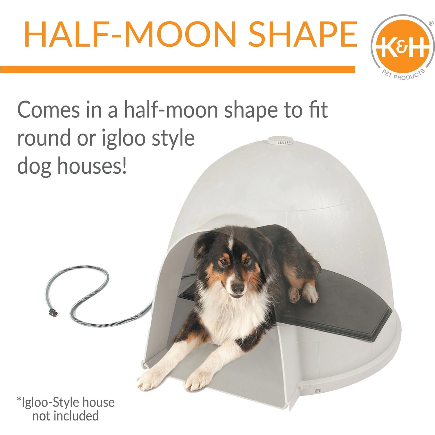 K&H Pet Products Igloo-Style Heated Pad & Cover - Image 3