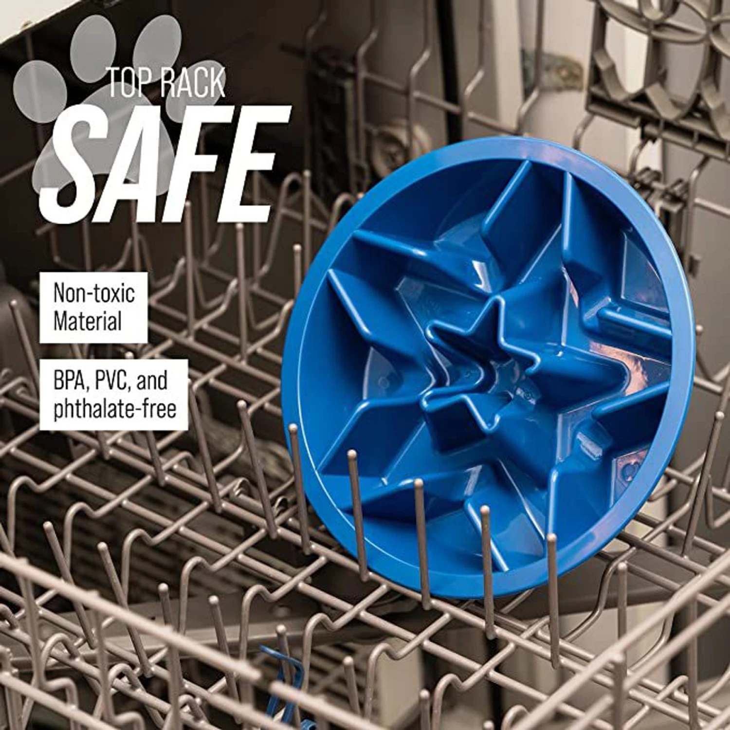 Leashboss Raised Pet Feeders Slow Feed Dog Bowl - Image 6