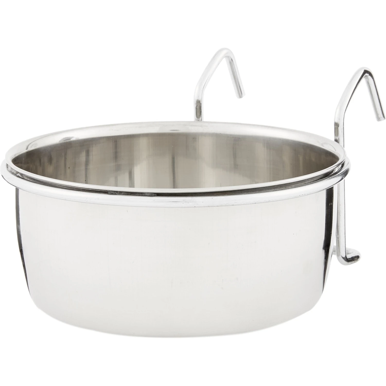 Ethical Pet Stainless Steel Coop Cup Wire Hanger Kennel Pet Bowl