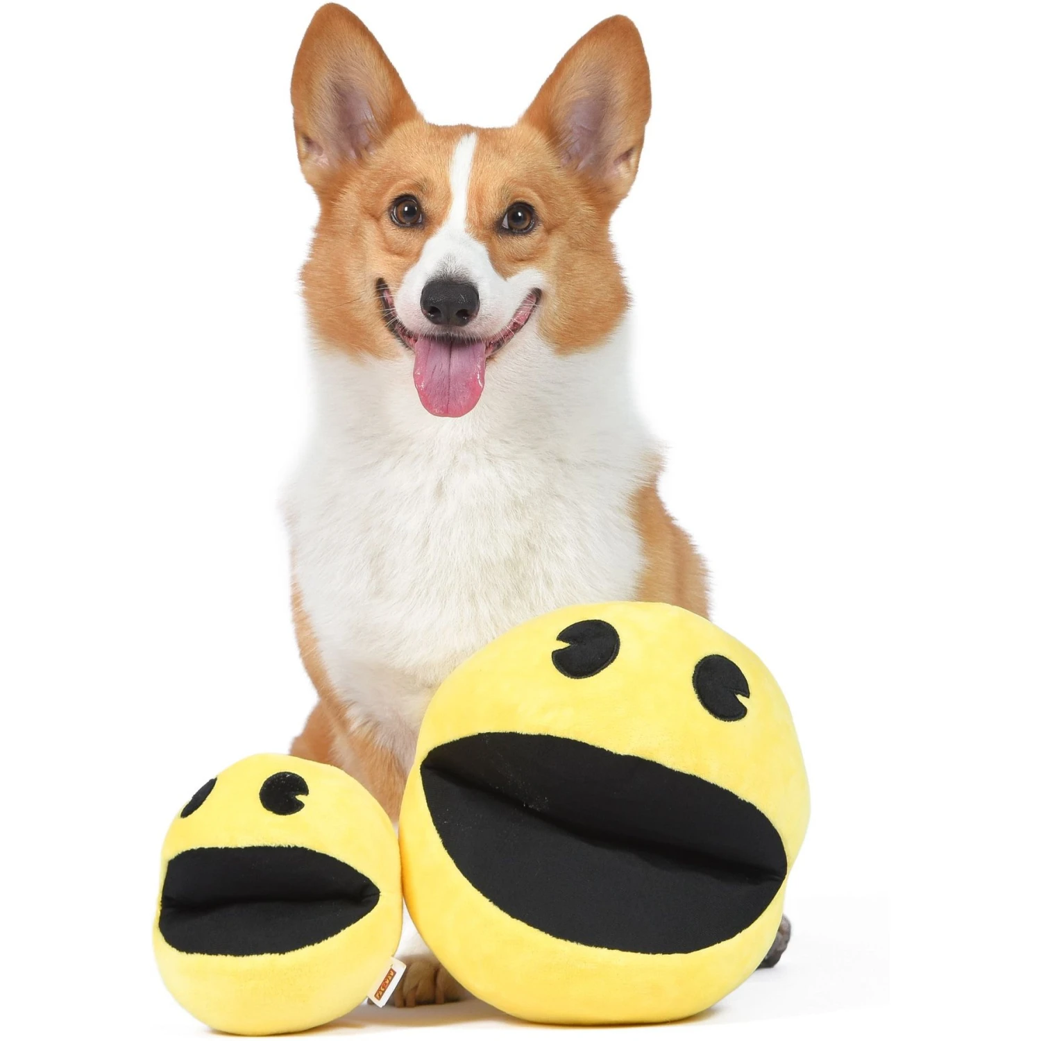 Fetch For Pets Pac-Man Pac-Man Figure Plush Squeaky Dog Toy - Image 4