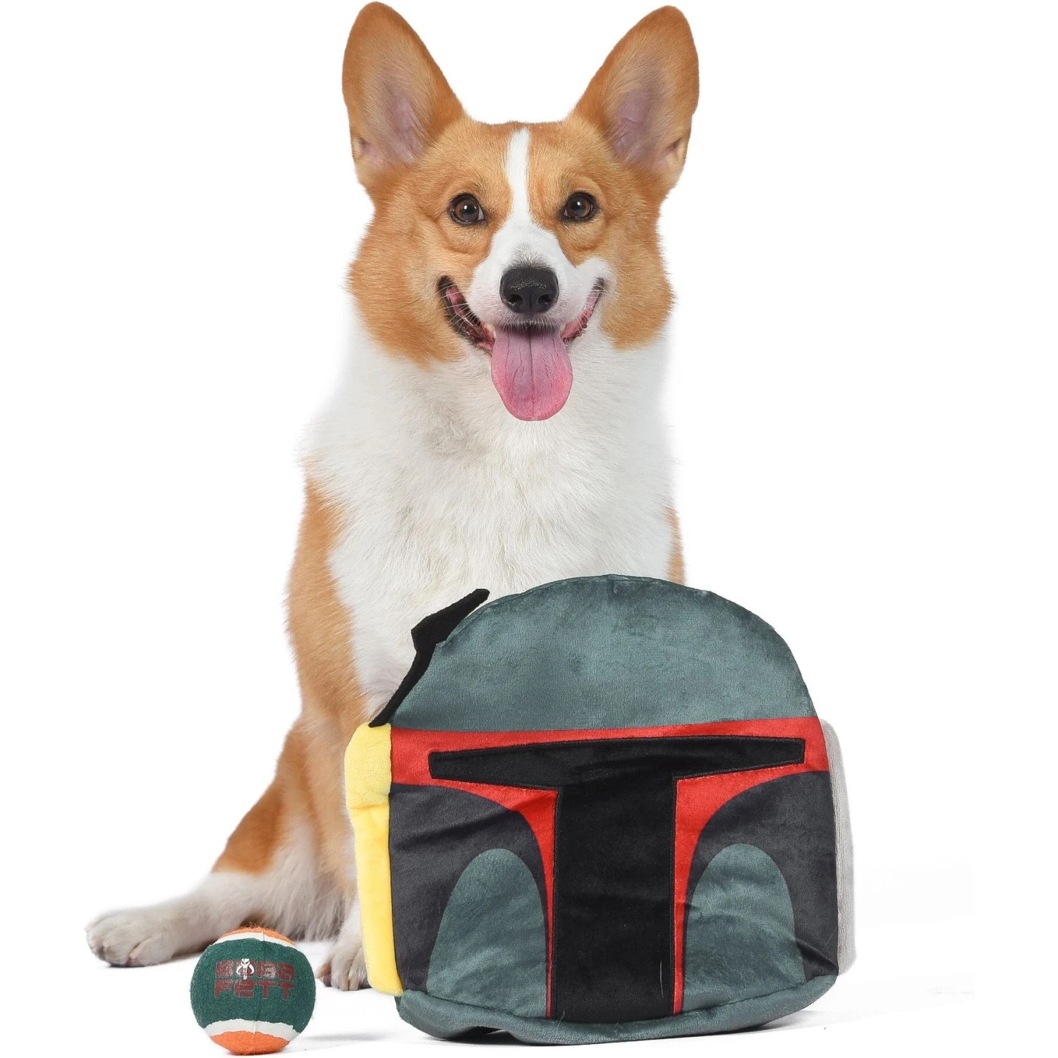 Fetch For Pets Star Wars Boba Fett Fetch It Helmet Tennis Ball Dog Toy - Image 4