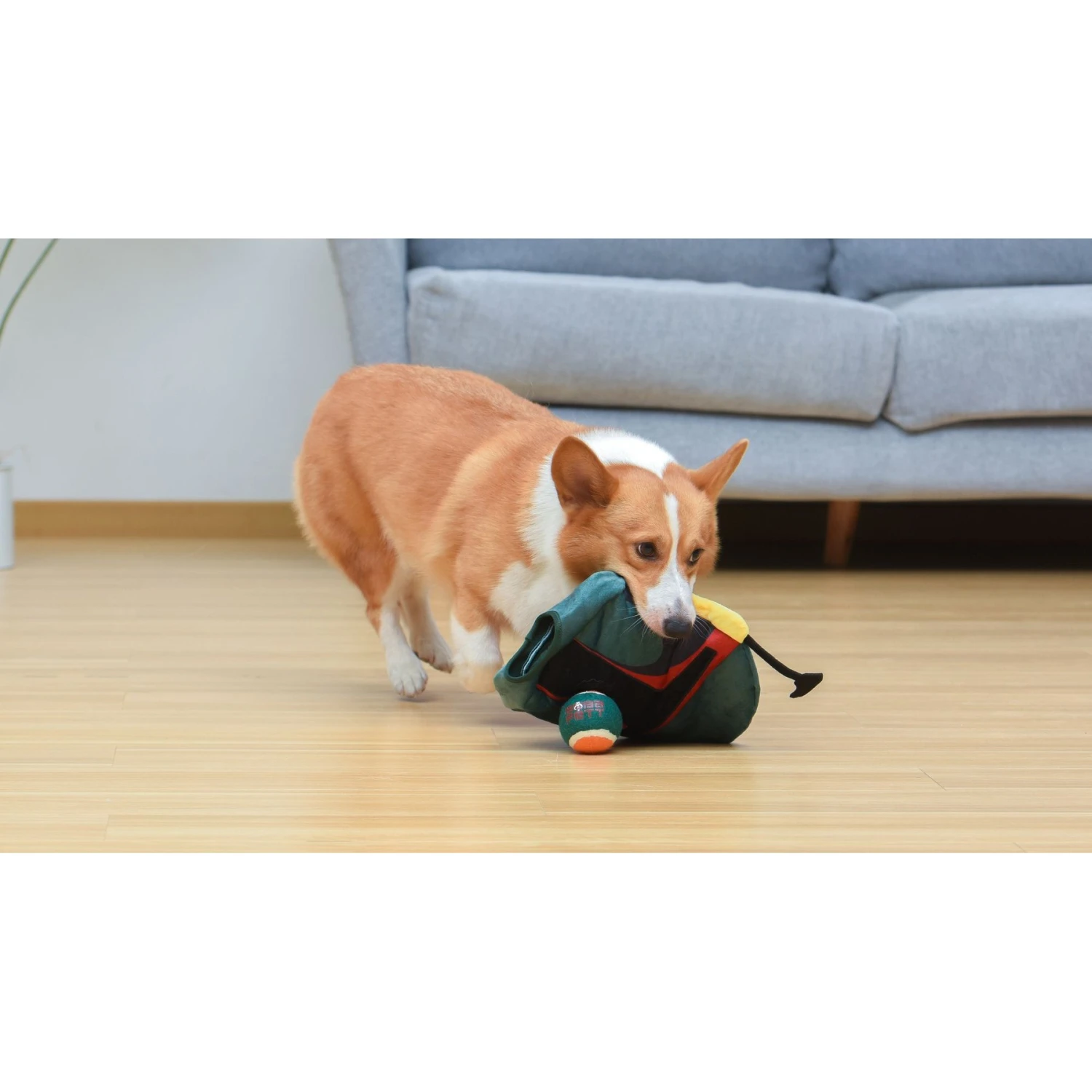 Fetch For Pets Star Wars Boba Fett Fetch It Helmet Tennis Ball Dog Toy - Image 5