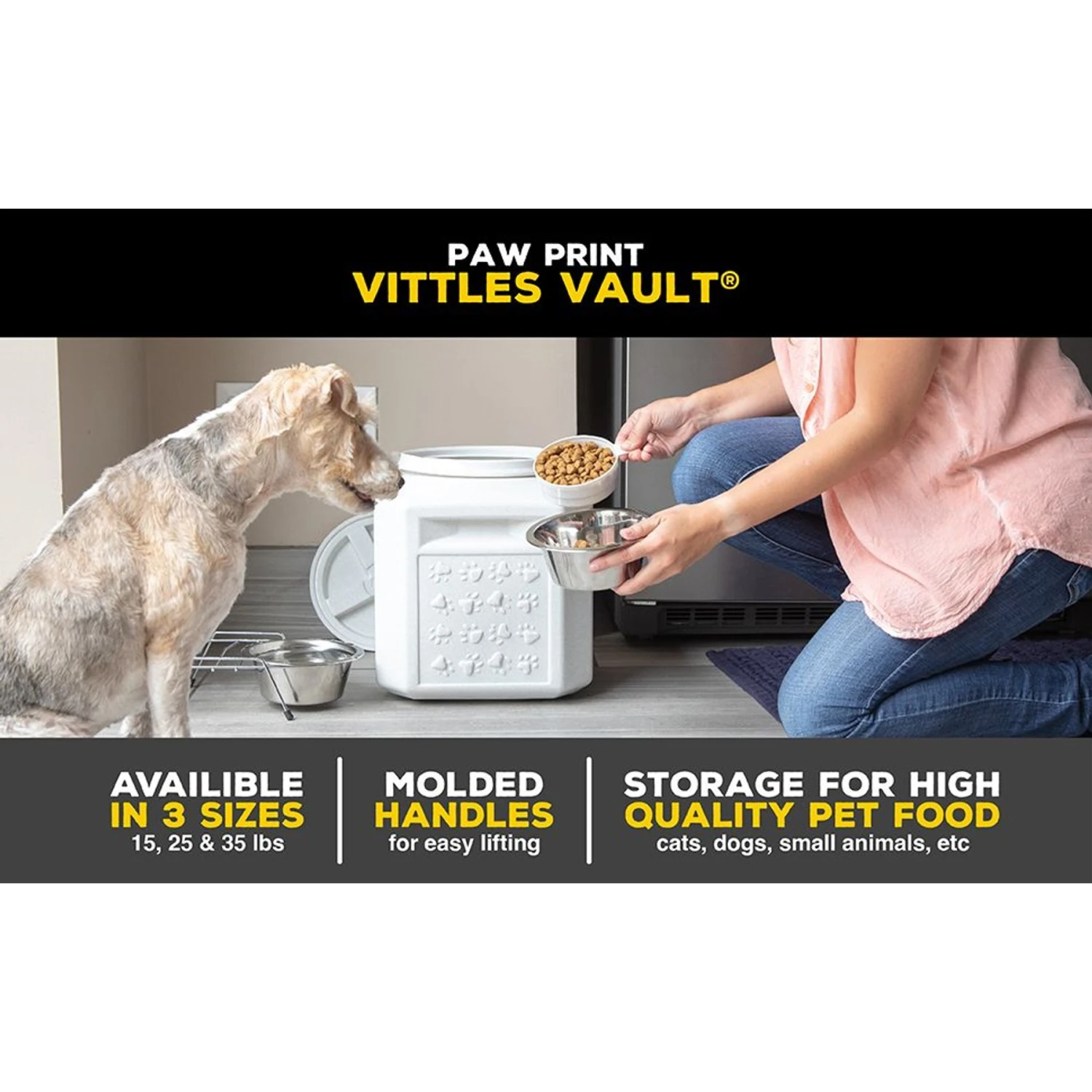 Gamma2 Vittles Vault Plus Pet Food Storage - Image 3