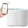 INSTACHEW Purrflow Smart Dog & Cat Water Fountain, White, 2-L