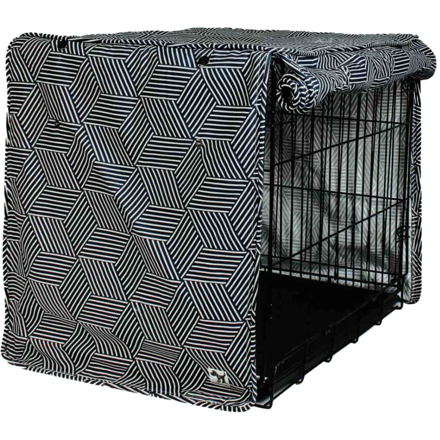Molly Mutt Dog Crate Cover, Rough Gem - Image 2