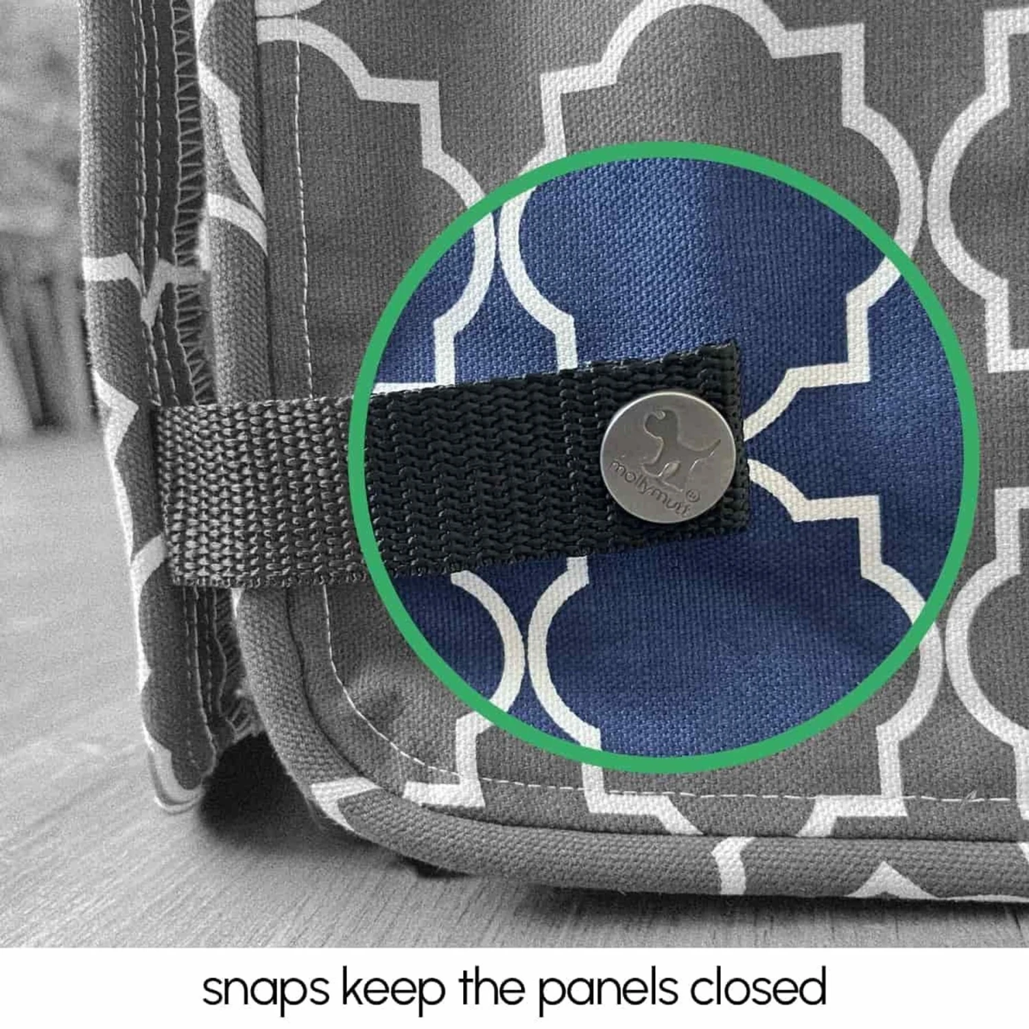 Molly Mutt Dog Crate Cover, Rough Gem - Image 6