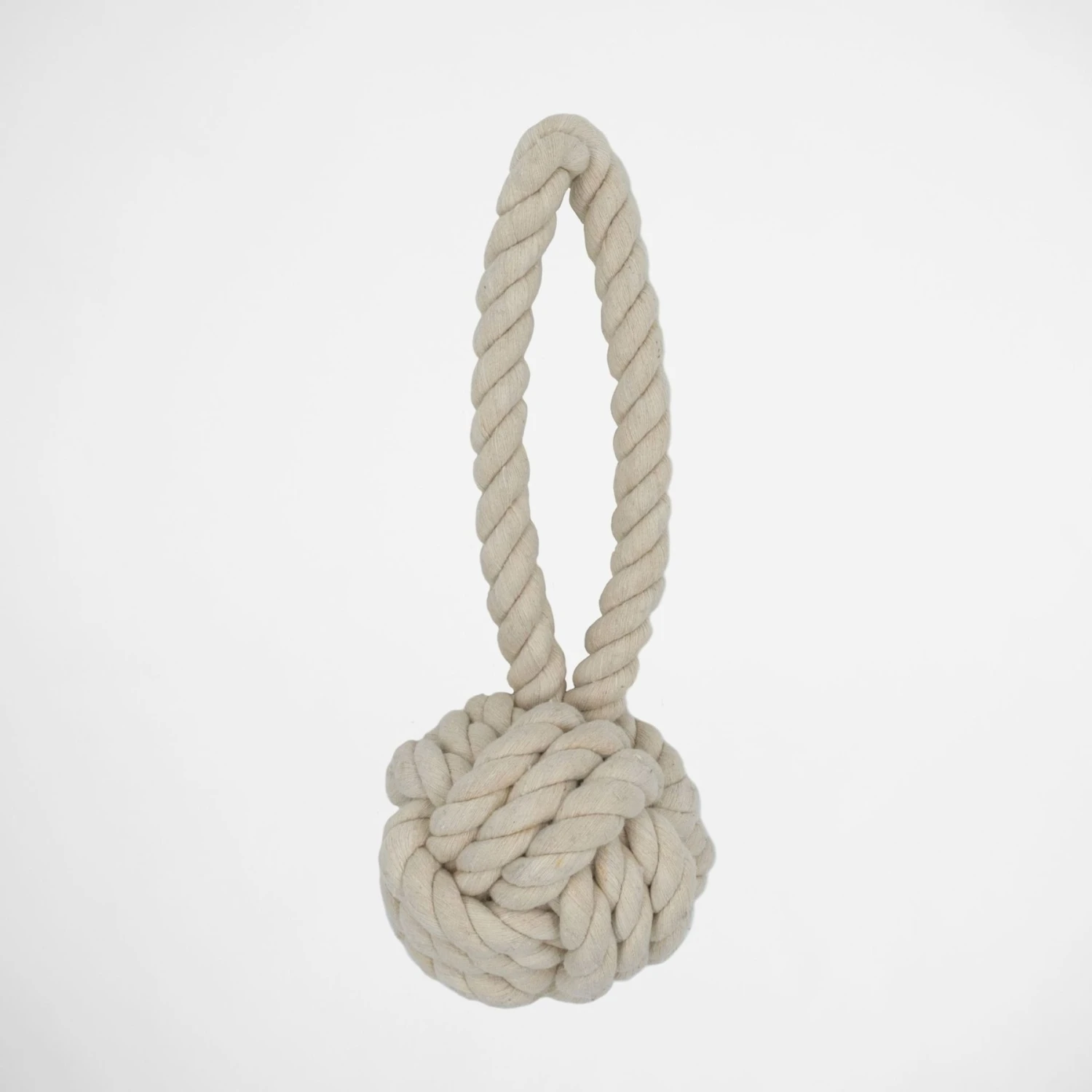 Louie Living Urban Toy Tug Rope Dog Toy, Cream