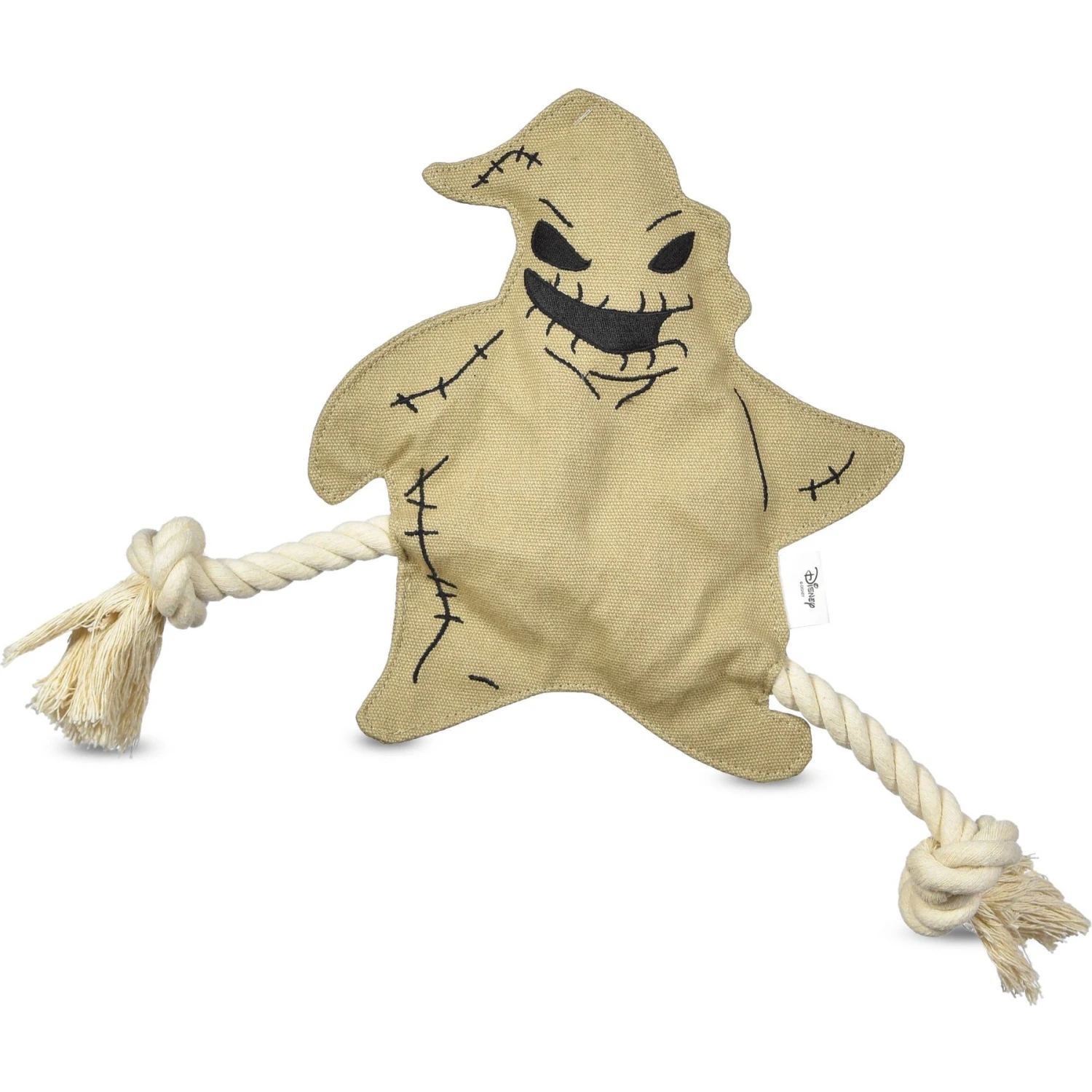Fetch For Pets Nightmare Before Christmas Halloween Oogie Boogie Flattie Dog Toy, 9-in