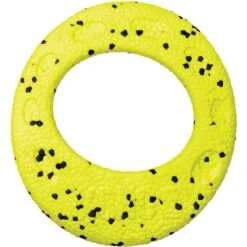 KONG Reflex Flyer Dog Toy, Yellow, Medium