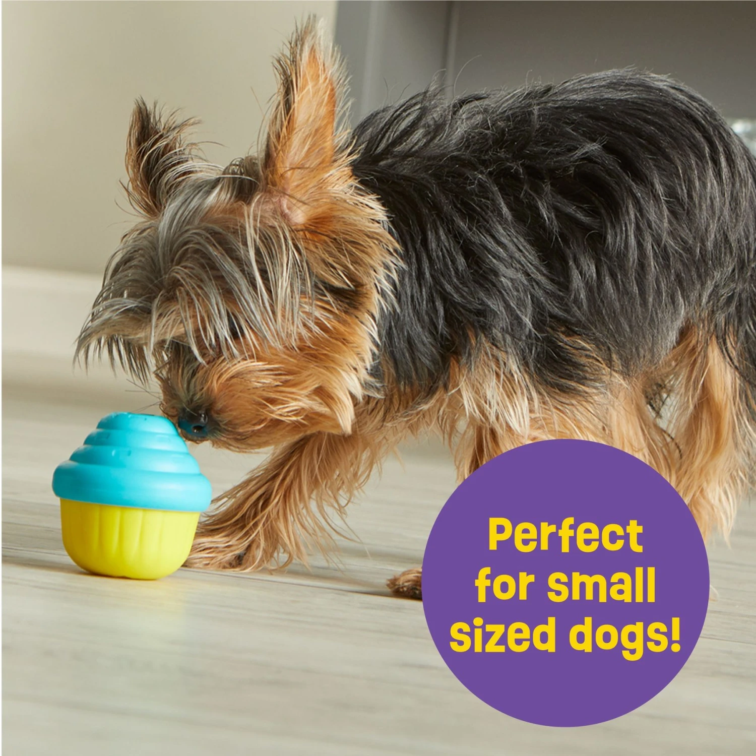 Brightkins Small Cupcake Treat Dispenser Dog Toy - Image 4