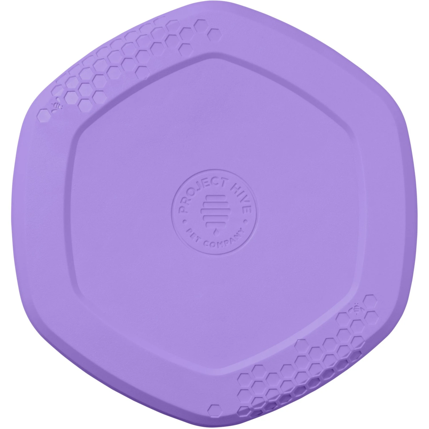 Project Hive Pet Company Hive Calming Lavender Scented Disc & Lick Mat Dog Toy, Purple
