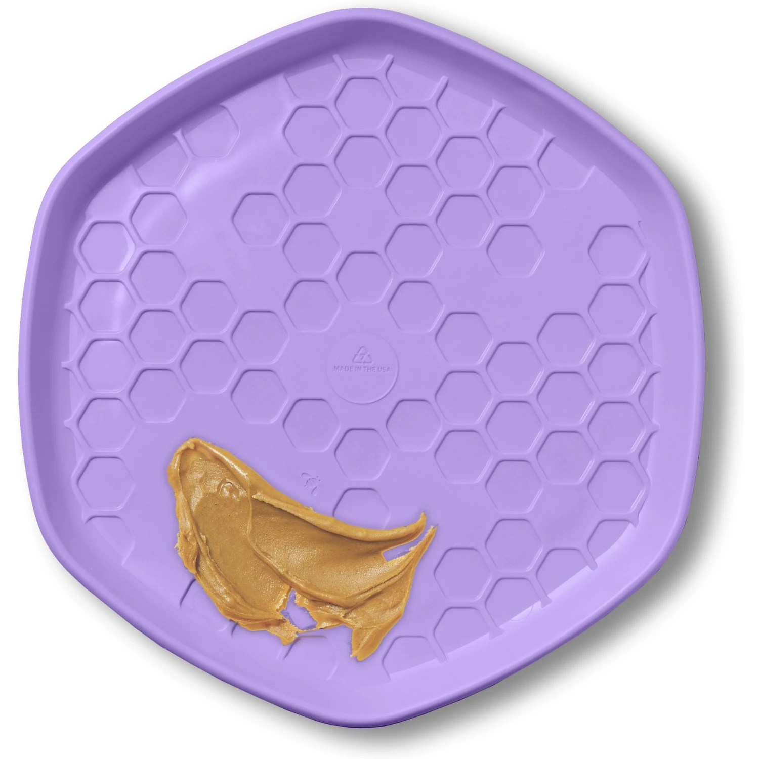 Project Hive Pet Company Hive Calming Lavender Scented Disc & Lick Mat Dog Toy, Purple - Image 2