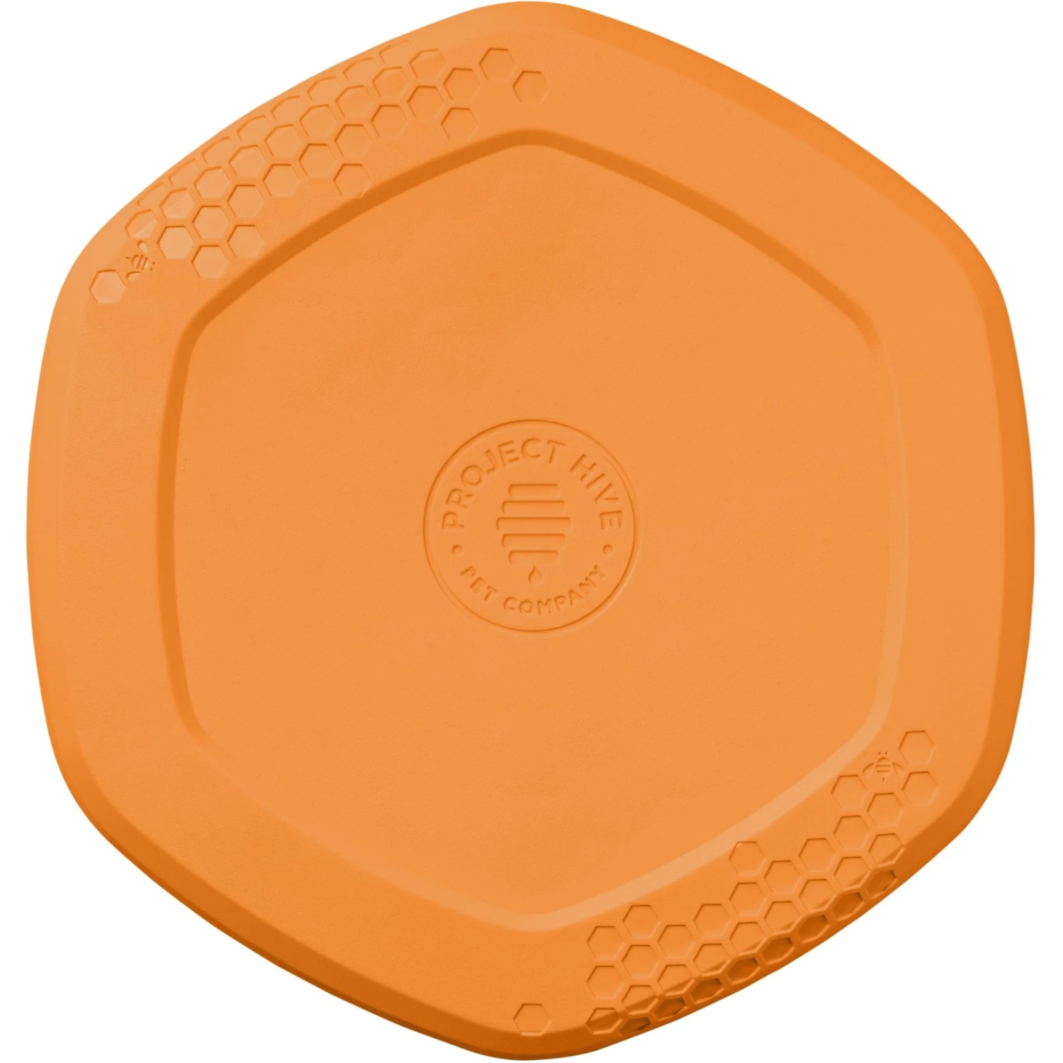Project Hive Pet Company Hive Sweet Mango Scented Disc & Lick Mat Dog Toy, Orange