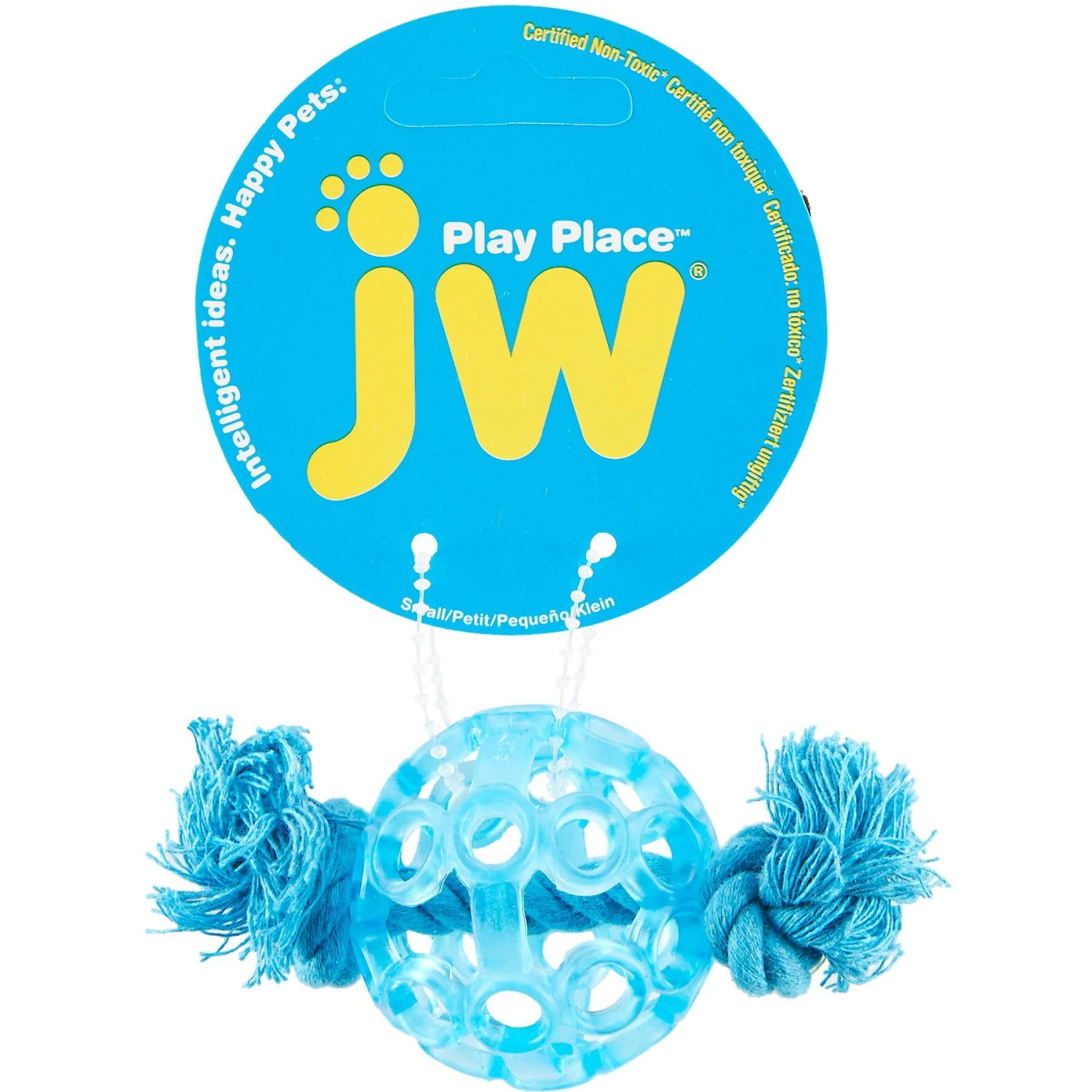 JW Pet Play Place Lattice Dog Ball, Color Varies