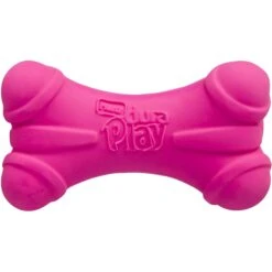 Hartz Dura Play Bone Squeaky Latex Dog Toy