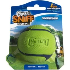 Chuckit! Sniff Fetch Ball Dog Toy, Medium