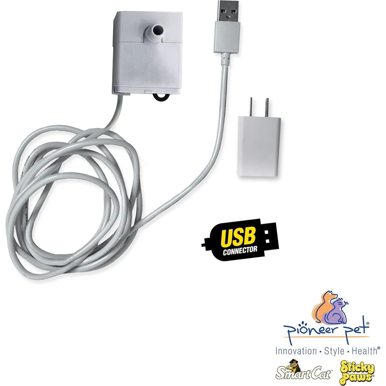 Pioneer Pet Vortex Replacement Auto-Shut Off Dog & Cat Pump, White, Small - Image 2