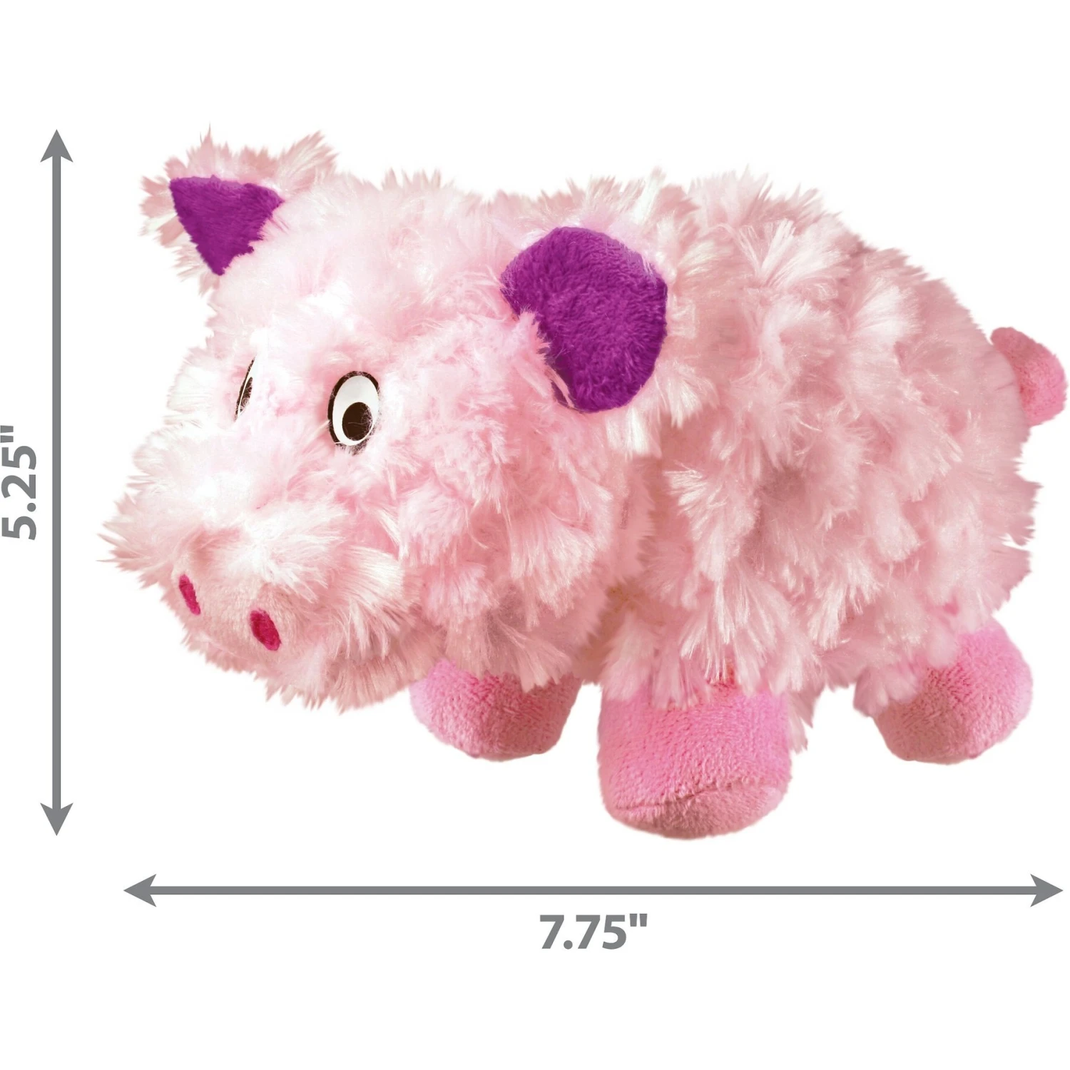 KONG Barnyard Cruncheez Pig Dog Toy - Image 2