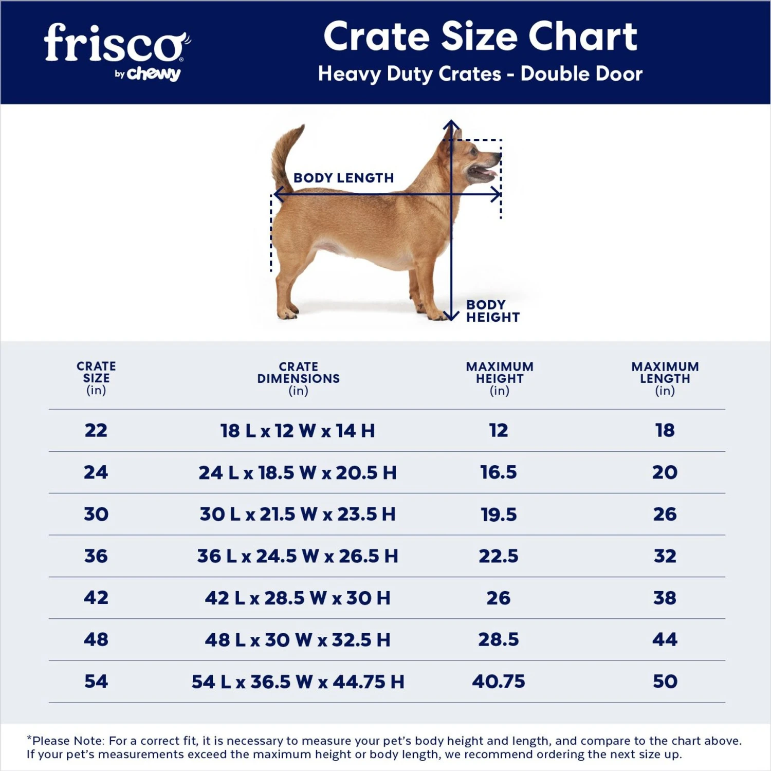 Frisco XX-Large Heavy Duty Double Door Wire Dog Crate, 54 Inch - Image 3